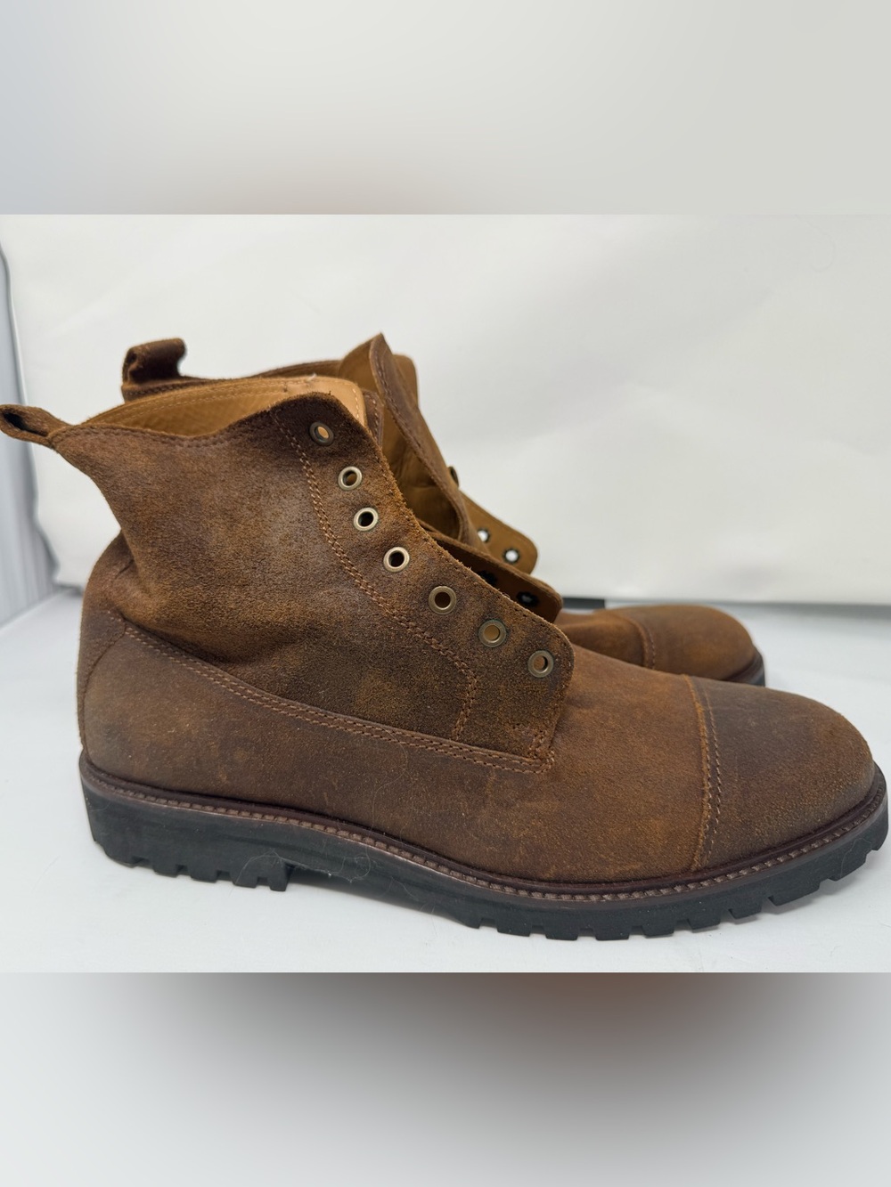 Belstaff alperton suede boots size 13